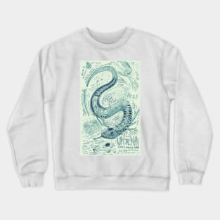 Uktena Horned Snake Sketch Study Crewneck Sweatshirt